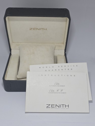 Boîte montre zenith elite - montre,