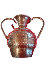 VINTAGE ? Vase en cuivre  ? LLECELLIER VILLEDIEU