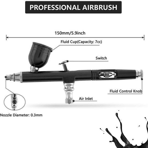 Kit apos airbrush usb - kit, d'airbrush