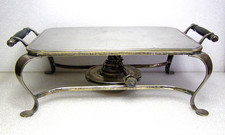 Chauffe plat ancien en métal