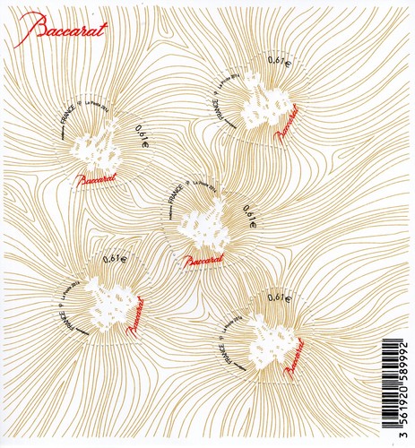 Bloc feuillet 134 coeurs - feuillet, n°