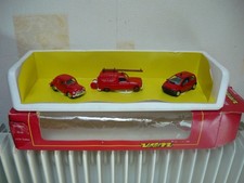 Verem Solido - Rare coffret de 3 véhicules Renault de pompiers........ ref - 915
