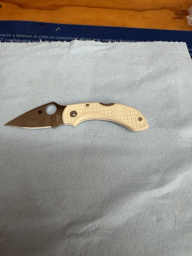 Spyderco dragonfly white - spyderco,