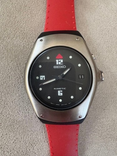 Seiko kinetic wristwatch - seiko,
