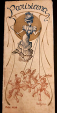 RARE PROGRAMME PARISIANA 1906 VIENS-TU CHERI ? DARIUS VILBERT VASSER GIRIER