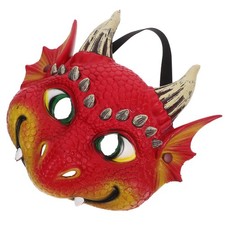  Masque de Dragon d'Halloween, masque tête de Dragon 3D, accessoire de Cosplay