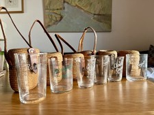 Lot De 6 Verres De Cure Avec