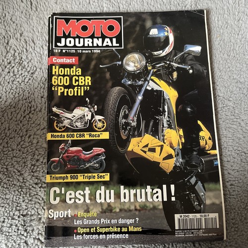 Moto journal 1125 essai test - 1125,
