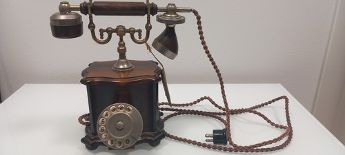 Vintage telcer telephony gold - telephony,