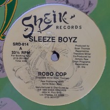 Vocodeur Sleeze Boyz Robo Cop Electro 12" Dr Dre Kraftwerk d'occasion