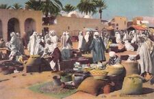 ALGERIE ALGERIA 1180 marché dans le sud