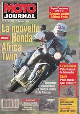 MOTO JOURNAL N°1070 HONDA AFRICA TWIN / YAM 250 TYZ TRIAL / CROSS 80 CM3