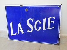 plaque émaillée ancienne