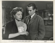 Photo originale Glenn Ford Gloria Grahame Human Desire Fritz Lang  film noir