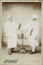 Charles, Paris, Cuisiniers Père Lustucru Vintage print Tirage citrate  16,5x