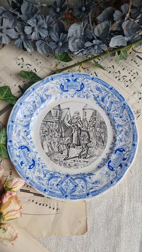 Ancienne assiette - ancienne,