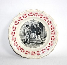 Assiette parlante Badonviller