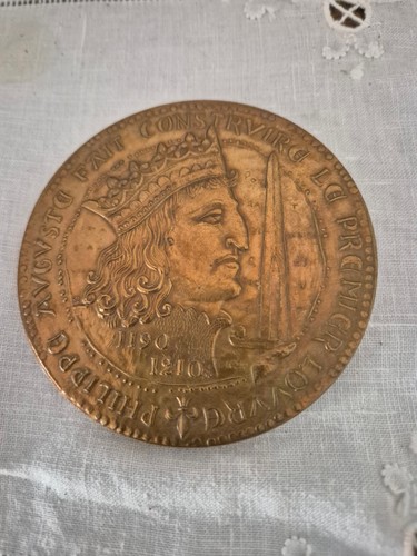 Médaille bronze philippe - bronze,