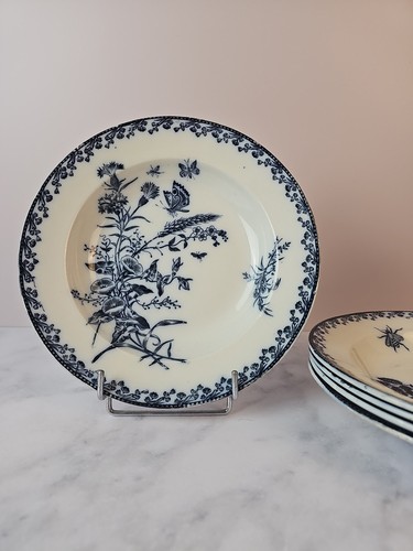 Assiettes creuses décor - assiettes,