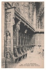 CPA 46 - CASTELNAU-BRETENOUX : ÉGLISE - SALLE DE DROITE (LOT) NON ÉCRITE