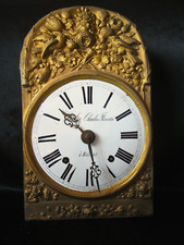 MOUVEMENT d'HORLOGE de PARQUET (+ Manivelle) Comtoise Horlogerie Ballans XIXe