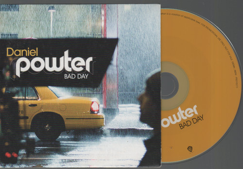 Daniel powter bad day promo - bad, cd