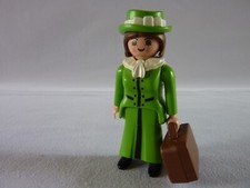 PLAYMOBIL 3803 DAME DE LA DILIGENCE VEHICULE WESTERN FAR WEST COW BOY PERSONNAGE