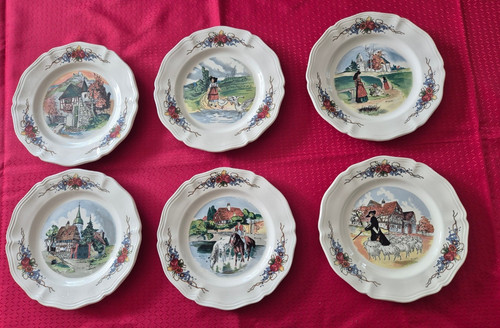 Assiettes dessert obernai - a,