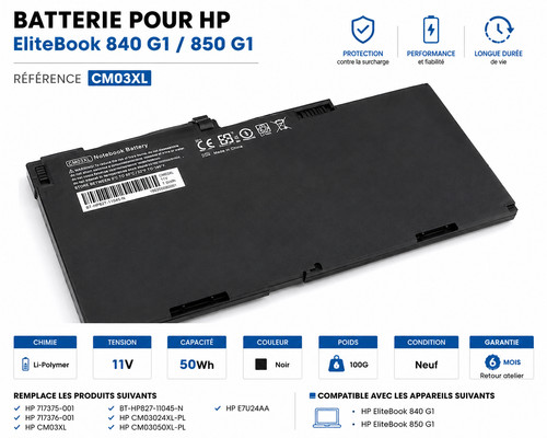 Batterie compatible pour - compatible,