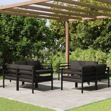 Salon de Jardin 8 pcs avec