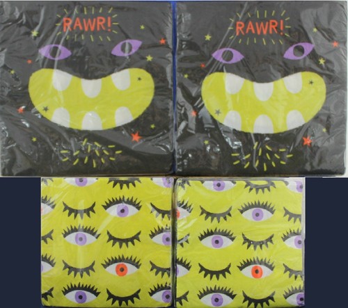Set halloween serviette - halloween,