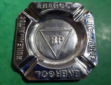 Cendrier métal chromé - Huile pour Autos ENERGOL BP - Voiture Automobile