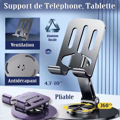 Support téléphone bureau - téléphone, de