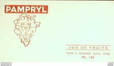 Buvard Pampryl Jus De Fruits