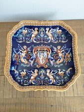 Grand plat carré En Faïence