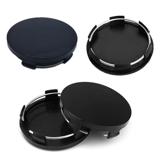 Cache moyeu 60mm noir - moyeu,