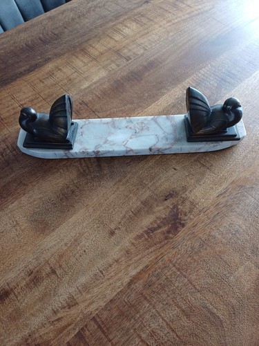 Ancien porte photo socle - ancien, en