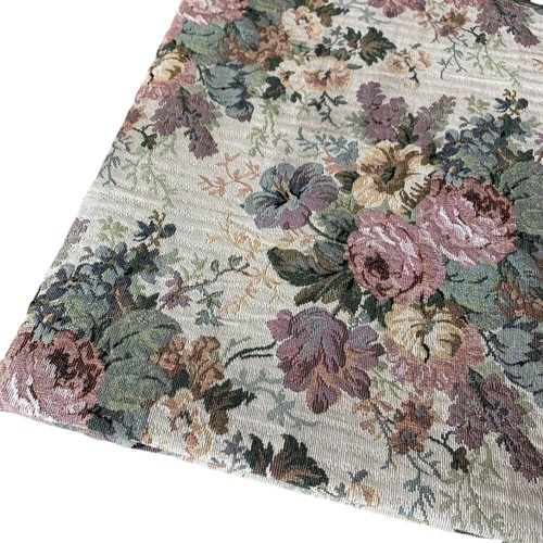 Jacquard rose fleur motif - jacquard,