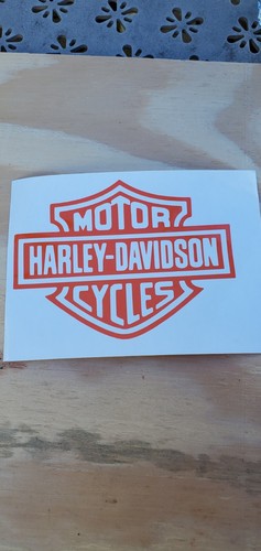 Harley davidson logo rear - 6",