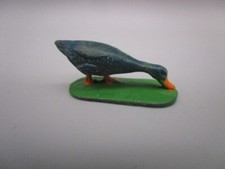 Figurine ancienne en plastique dur :canard