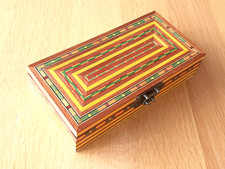 boîte marqueterie en bois