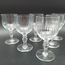 BACCARAT - 6 VERRES À VIN
