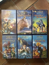 Lot de 6 Cassettes Vidéos K7