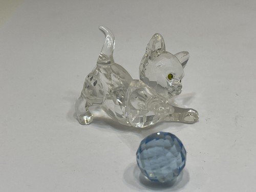 Figurine swarovski 631856 chat - swarovski,