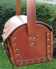 Sassi Caisse à Outils en Cuir pour Plombier ou Electricien TBE