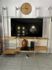 meuble tv bois Verre Aluminium 