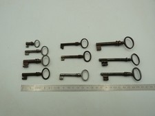 Lot de 10 Clés Clefs en métal - Clés Anciennes - Vintage