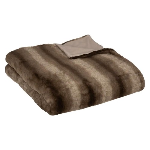 Plaid imitation fourrure - plaid,