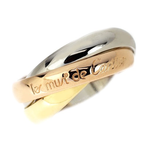 Bague cartier k18yg pg - cartier, k18yg/wg/pg