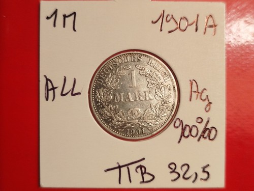 Allemagne mark 1901 a - 1,
